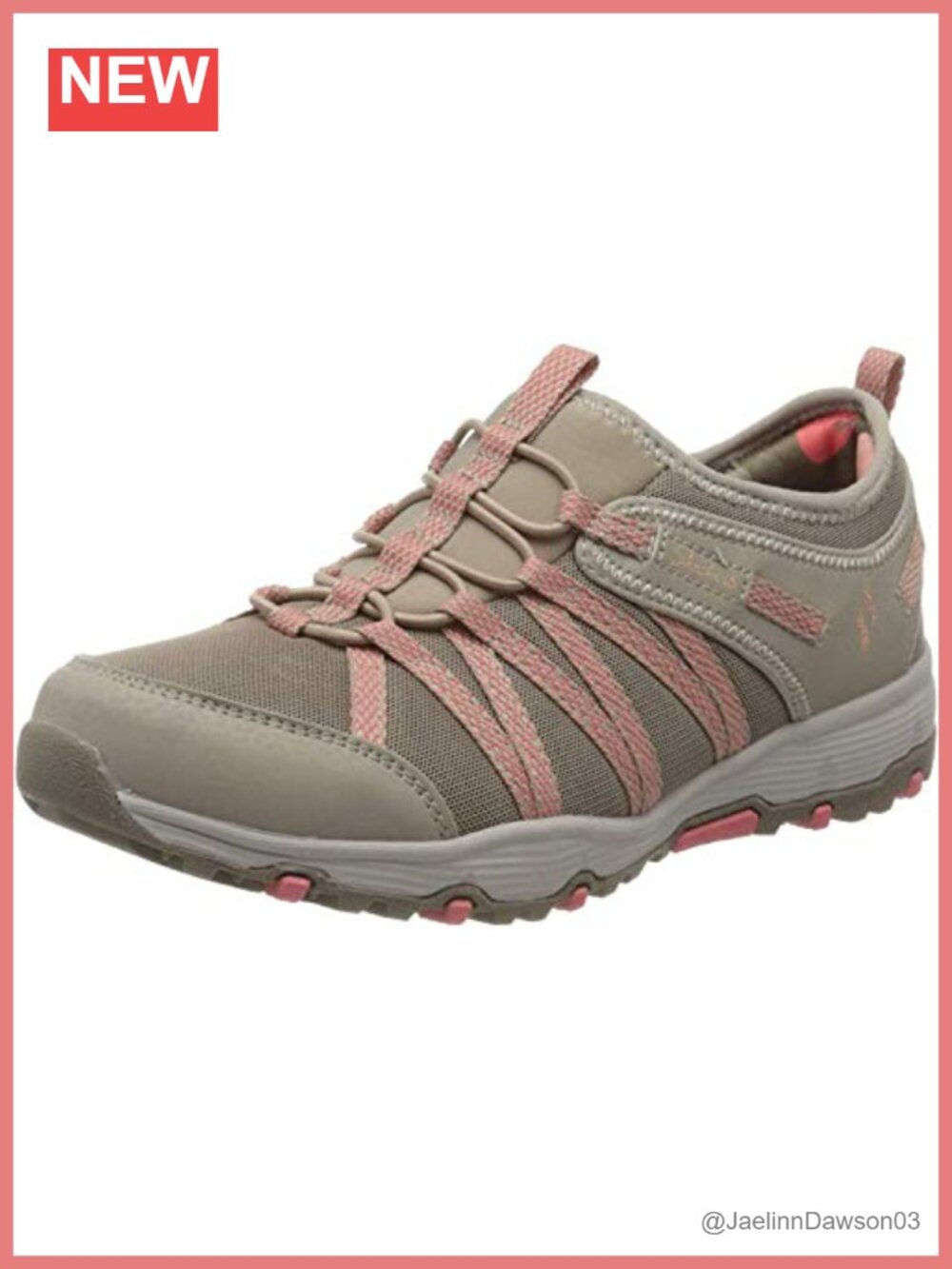 Skechers Air-Cooled Memory Foam Slip-On Hiking Sneaker